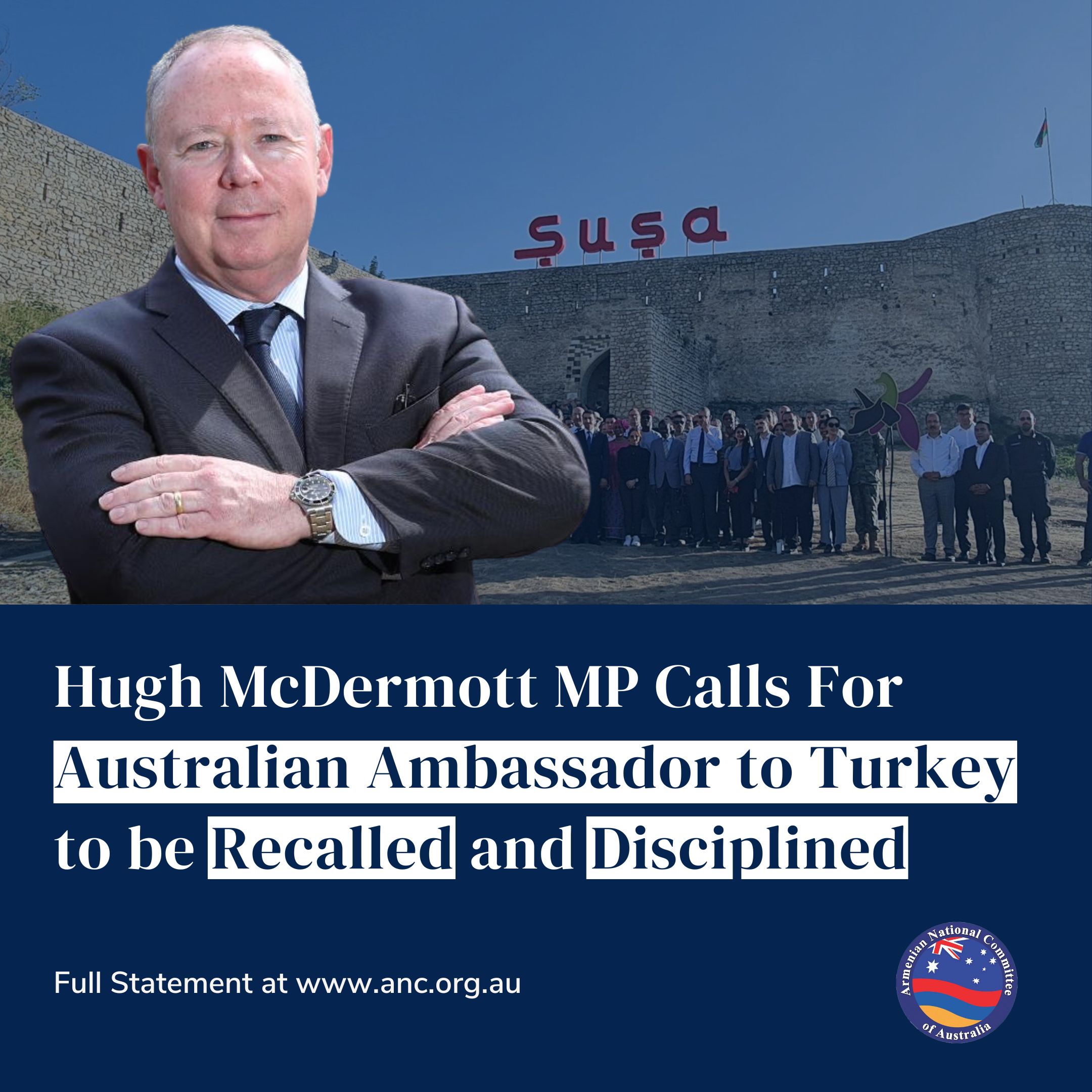 Temsilci Hugh McDermott, Avustralya’nın Türkiye büyükelçisinin geri çekilmesi ve el konulması çağrısında bulundu – Basın Açıklamaları – Haberler |